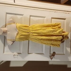 Arizona Sleeveless Gingham Backless Dress XXL Juniors